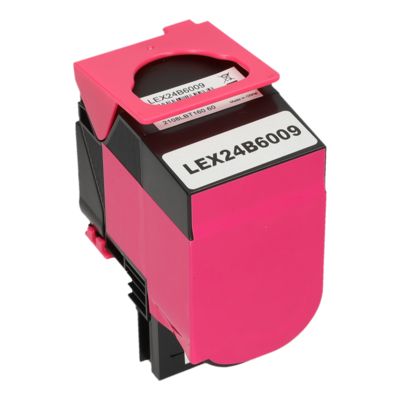 Toner kompatibel mit Lexmark 24B6009 - Magenta