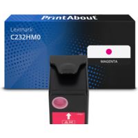 Toner kompatibel mit Lexmark C232HM0 - Magenta - Hohe Kapazität