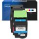 Toner kompatibel mit Lexmark C232HK/C/M/Y0 - 4-farbig - Hohe Kapazität - Multipack