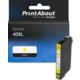 Druckerpatrone kompatibel mit Epson 408L (C13T09K44010) - Gelb - Hohe Kapazität