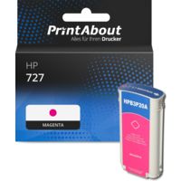 Druckerpatrone kompatibel mit HP 727 (B3P20A) - Magenta - Hohe Kapazität