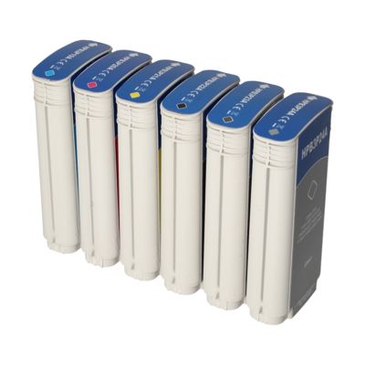 Druckerpatrone kompatibel mit HP 727 (B3P19/20/21/22/23/24A) - 6-farbig - Multipack