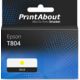 Druckerpatrone kompatibel mit Epson T804 (C13T804400) - Gelb