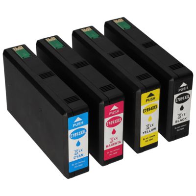 Druckerpatrone kompatibel mit Epson T7891/92/93/94 - 4-farbig - Multipack
