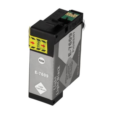 Druckerpatrone kompatibel mit Epson T7609 - Helles Hellschwarz