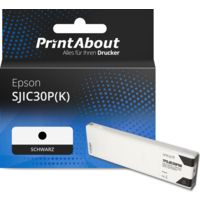 Druckerpatrone kompatibel mit Epson SJIC30P(K) - Schwarz