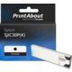 Druckerpatrone kompatibel mit Epson SJIC30P(K) - Schwarz