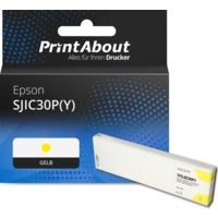Druckerpatrone kompatibel mit Epson SJIC30P(Y) - Gelb