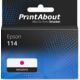 Druckerpatrone kompatibel mit Epson 114 (C13T07B340) - Magenta
