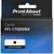 Druckerpatrone kompatibel mit Canon PFI-1700MBK - Mattschwarz