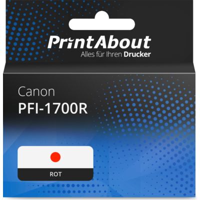 Druckerpatrone kompatibel mit Canon PFI-1700R - Rot