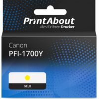 Druckerpatrone kompatibel mit Canon PFI-1700Y - Gelb