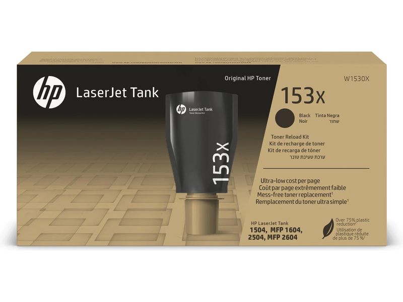 HP 153X (W1530X) - Schwarz - Toner - Hohe Kapazität