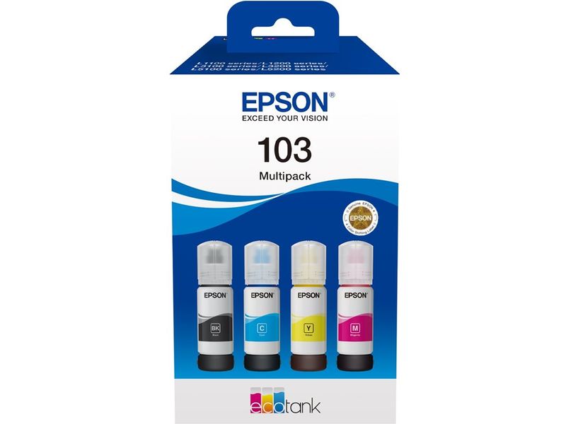 Epson 103 (C13T00S64A) - 4-farbig - Druckerpatrone - Multipack