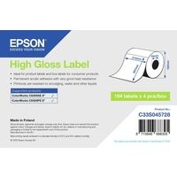 Epson C33S045728 - Weiß - Etikett