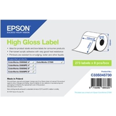 Epson C33S045730 - Weiß - Etikett