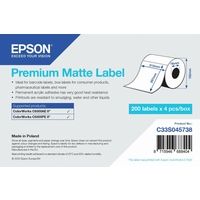 Epson C33S045738 - Weiß - Etikett