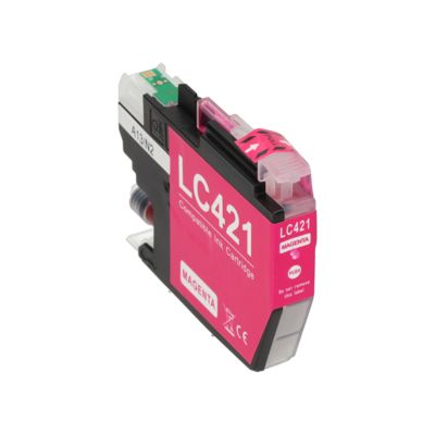 Druckerpatrone kompatibel mit Brother LC-421M - Magenta