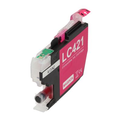 Druckerpatrone kompatibel mit Brother LC-421M - Magenta
