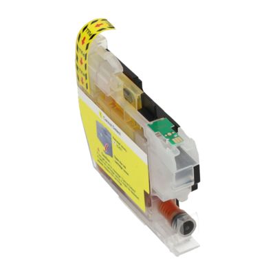 Druckerpatrone kompatibel mit Brother LC-421XLY - Gelb - Hohe Kapazität