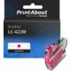 Druckerpatrone kompatibel mit Brother LC-422M - Magenta