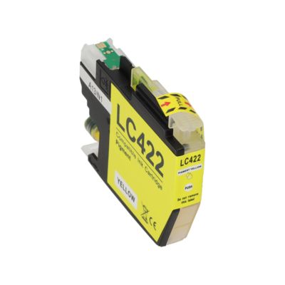 Druckerpatrone kompatibel mit Brother LC-422Y - Gelb