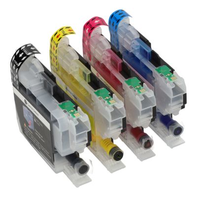 Druckerpatrone kompatibel mit Brother LC-422VAL - 4-farbig - Multipack