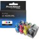 Druckerpatrone kompatibel mit Brother LC-422XLVAL - 4-farbig - Hohe Kapazität - Multipack
