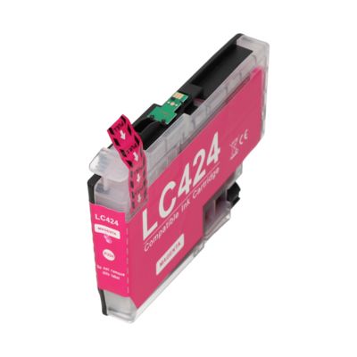 Druckerpatrone kompatibel mit Brother LC-424M - Magenta