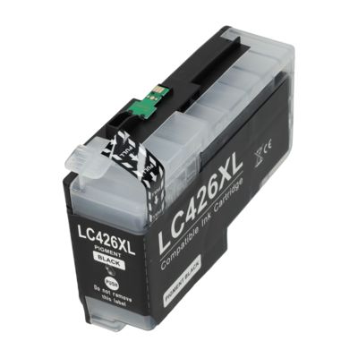 Druckerpatrone kompatibel mit Brother LC-426XLBK - Schwarz - Hohe Kapazität