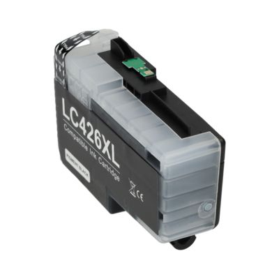 Druckerpatrone kompatibel mit Brother LC-426XLBK - Schwarz - Hohe Kapazität
