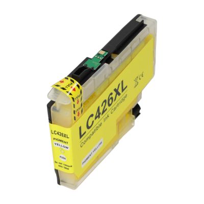 Druckerpatrone kompatibel mit Brother LC-426XLY - Gelb - Hohe Kapazität