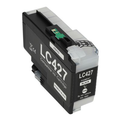Druckerpatrone kompatibel mit Brother LC-427BK - Schwarz