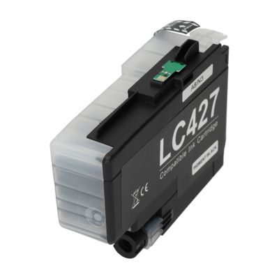 Druckerpatrone kompatibel mit Brother LC-427BK - Schwarz