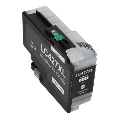 Druckerpatrone kompatibel mit Brother LC-427XLBK - Schwarz - Hohe Kapazität