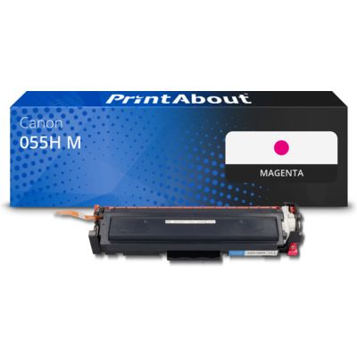 Toner kompatibel mit Canon 055H M - Magenta - Hohe Kapazität