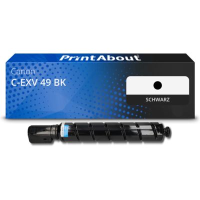 Toner kompatibel mit Canon C-EXV 49 BK - Schwarz