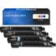 Toner kompatibel mit Canon C-EXV 49 BK/C/M/Y - 4-farbig - Multipack