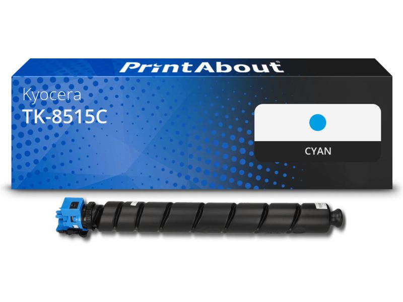 PrintAbout Toner TK-8515C Cyan für Kyocera