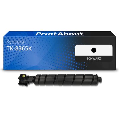 Toner kompatibel mit Kyocera TK-8365K - Schwarz