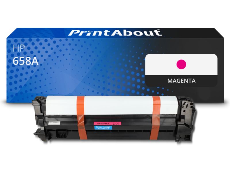 PrintAbout Toner kompatibel mit HP 658A (W2003A) - Magenta