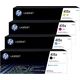 HP 415X (W2030/31/32/33X) - 4-farbig - Toner - Hohe Kapazität - Multipack