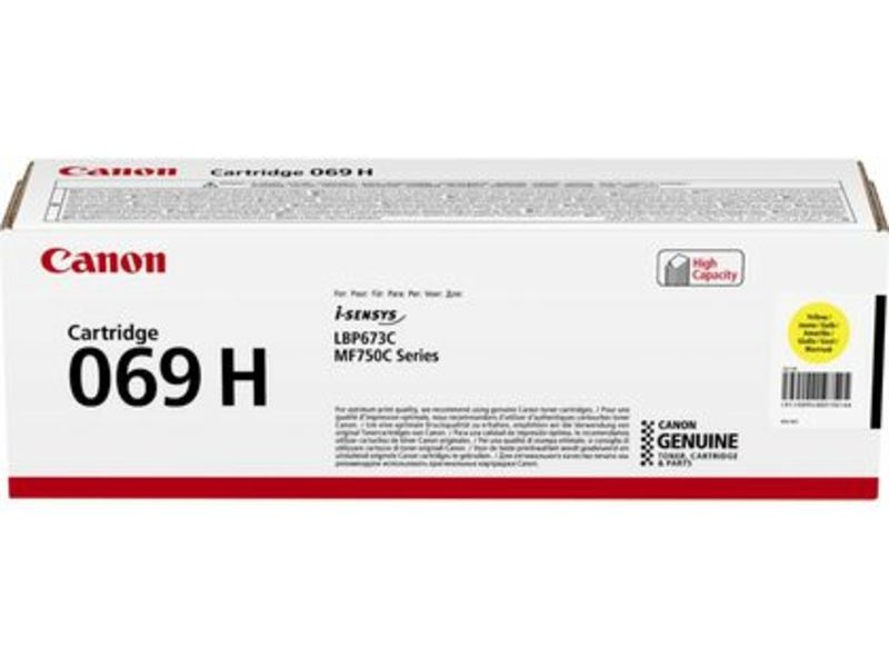 Canon 069H Y - Gelb - Toner - Hohe Kapazität