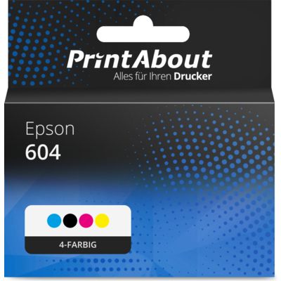 Druckerpatrone kompatibel mit Epson 604 (C13T10H64010) - 4-farbig - Multipack
