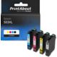 Druckerpatrone kompatibel mit Epson 503XL (C13T09R64010) - 4-farbig - Hohe Kapazität - Multipack