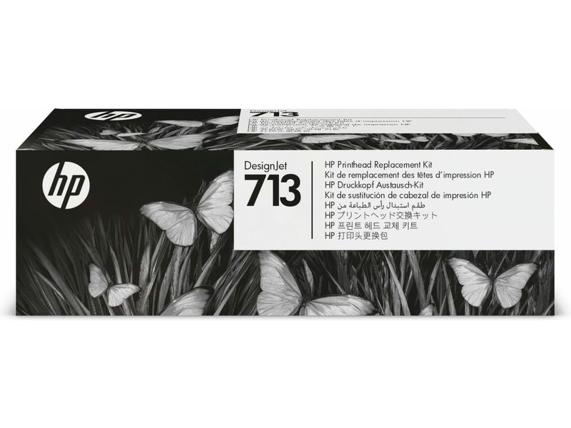 HP 3ED58A - Schwarz + 3 Farben - Druckkopf