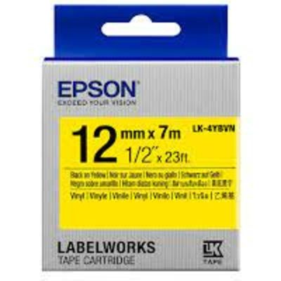 Epson LK-4YBVN - Schwarz auf gelb - Tape