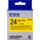 Epson LK-6YBVN - Schwarz auf gelb - Tape