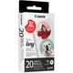 Canon ZINK fotopapier zelfklevend cirkel 33 mm (20 vel) - Fotopapier