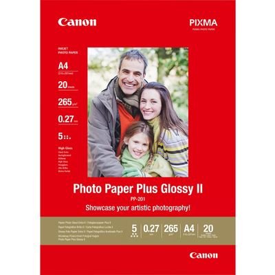 Canon PP-201 Glossy ll (2311B019) (A4) - Fotopapier